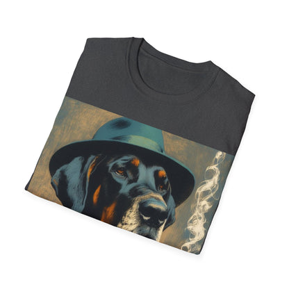 Classy Smoking Great Dane Dog T-Shirt