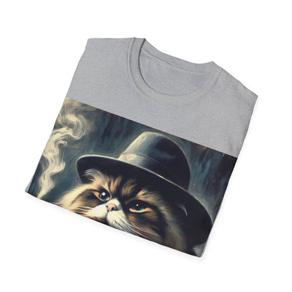 Classy Smoking Ragdoll Cat T-Shirt