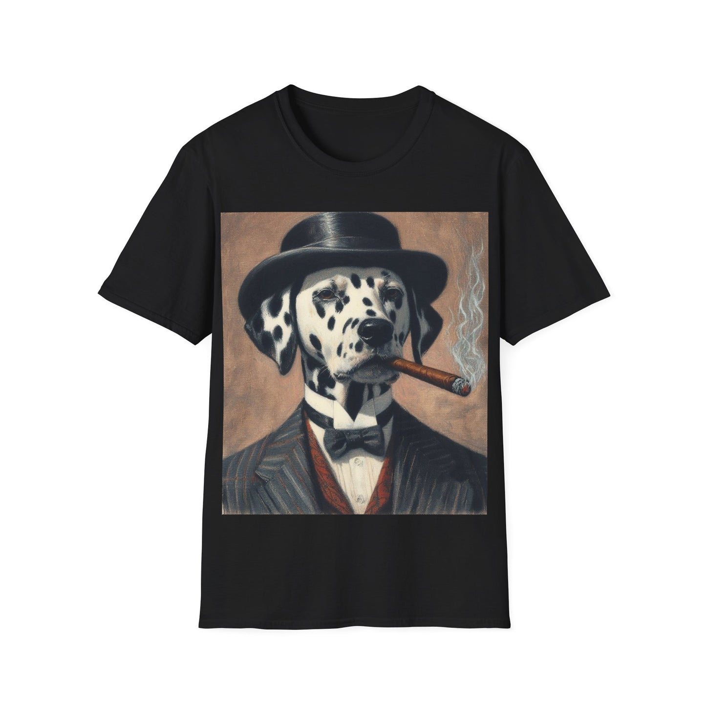 Classy Smoking Dalmatian T-Shirt