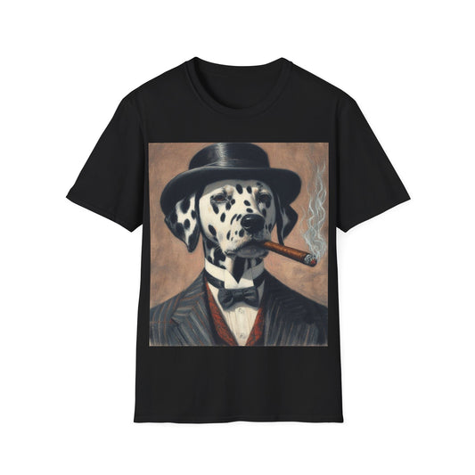 Classy Smoking Dalmatian T-Shirt