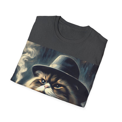 Classy Smoking Ragdoll Cat T-Shirt