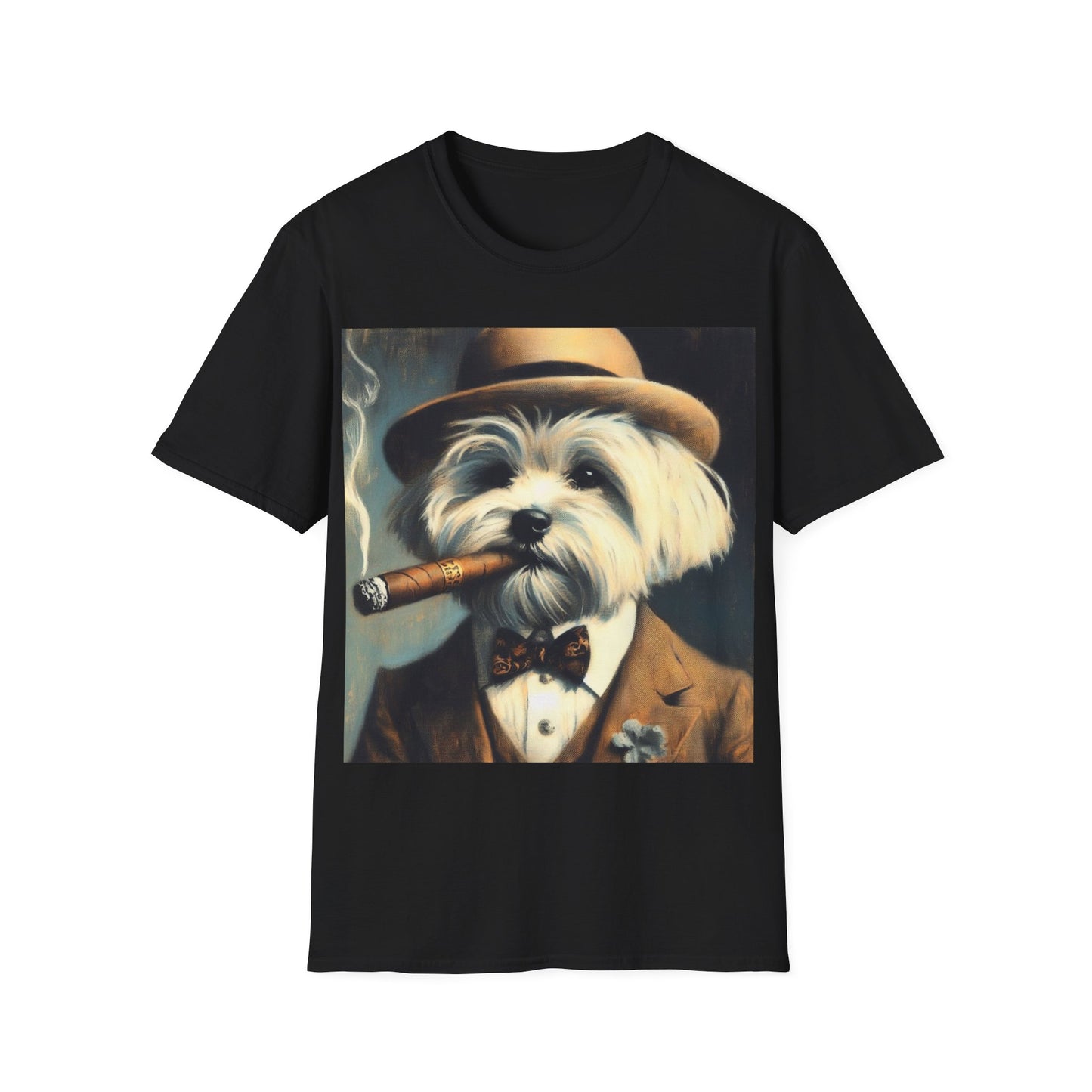 Classy Smoking Maltese T-Shirt