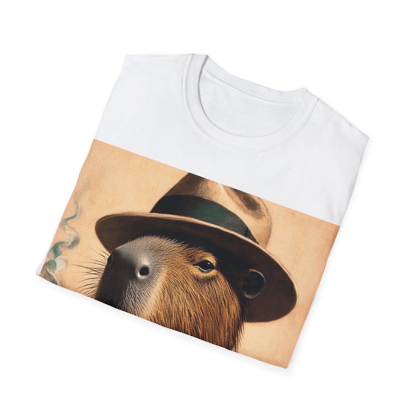 Classy Smoking Capybara T-Shirt