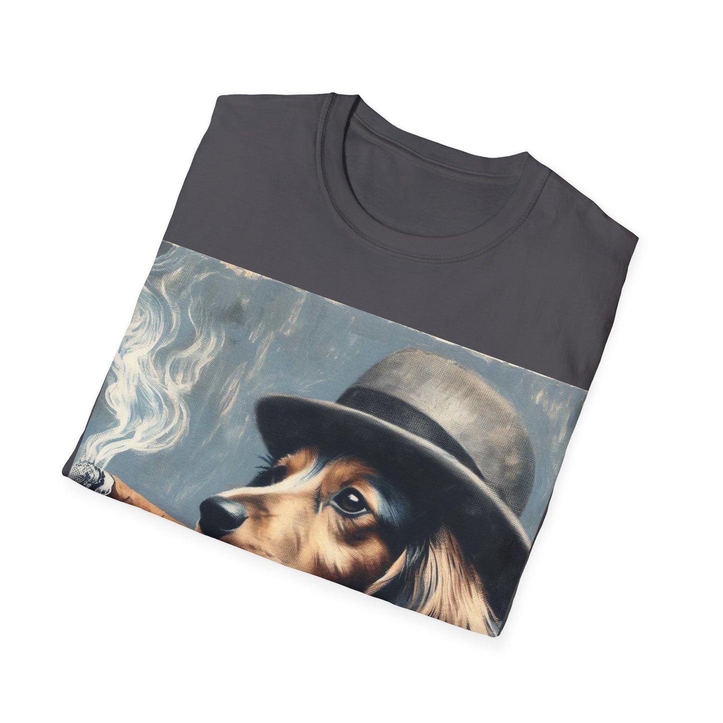 Classy Smoking Dachshund T-Shirt