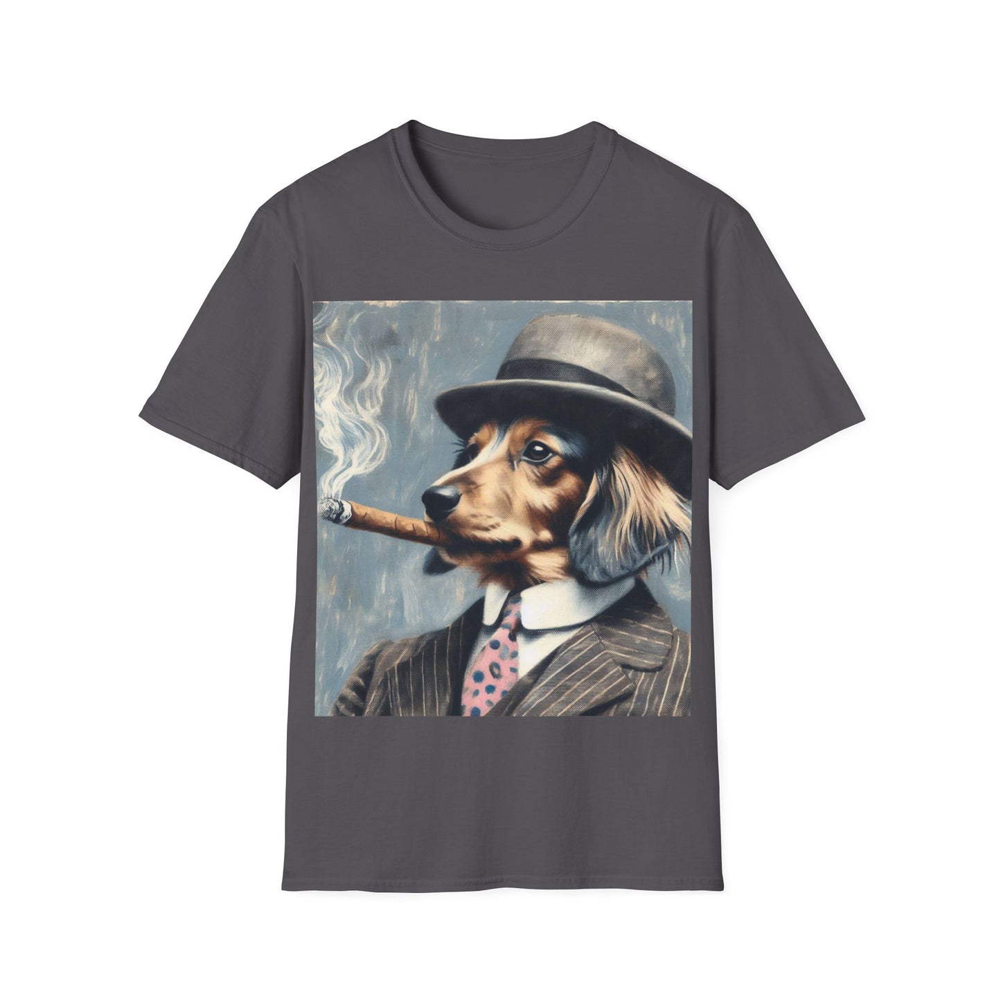 Classy Smoking Dachshund T-Shirt