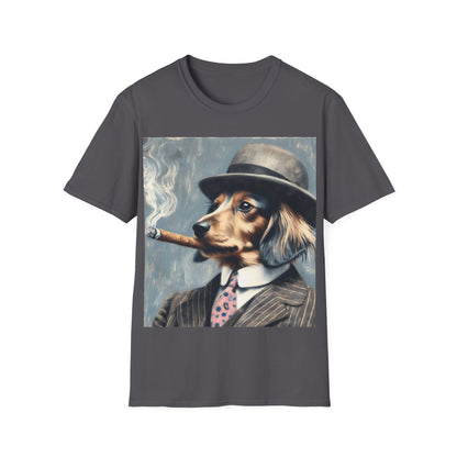 Classy Smoking Dachshund T-Shirt