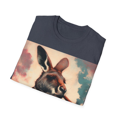 Classy Smoking Kangaroo T-Shirt