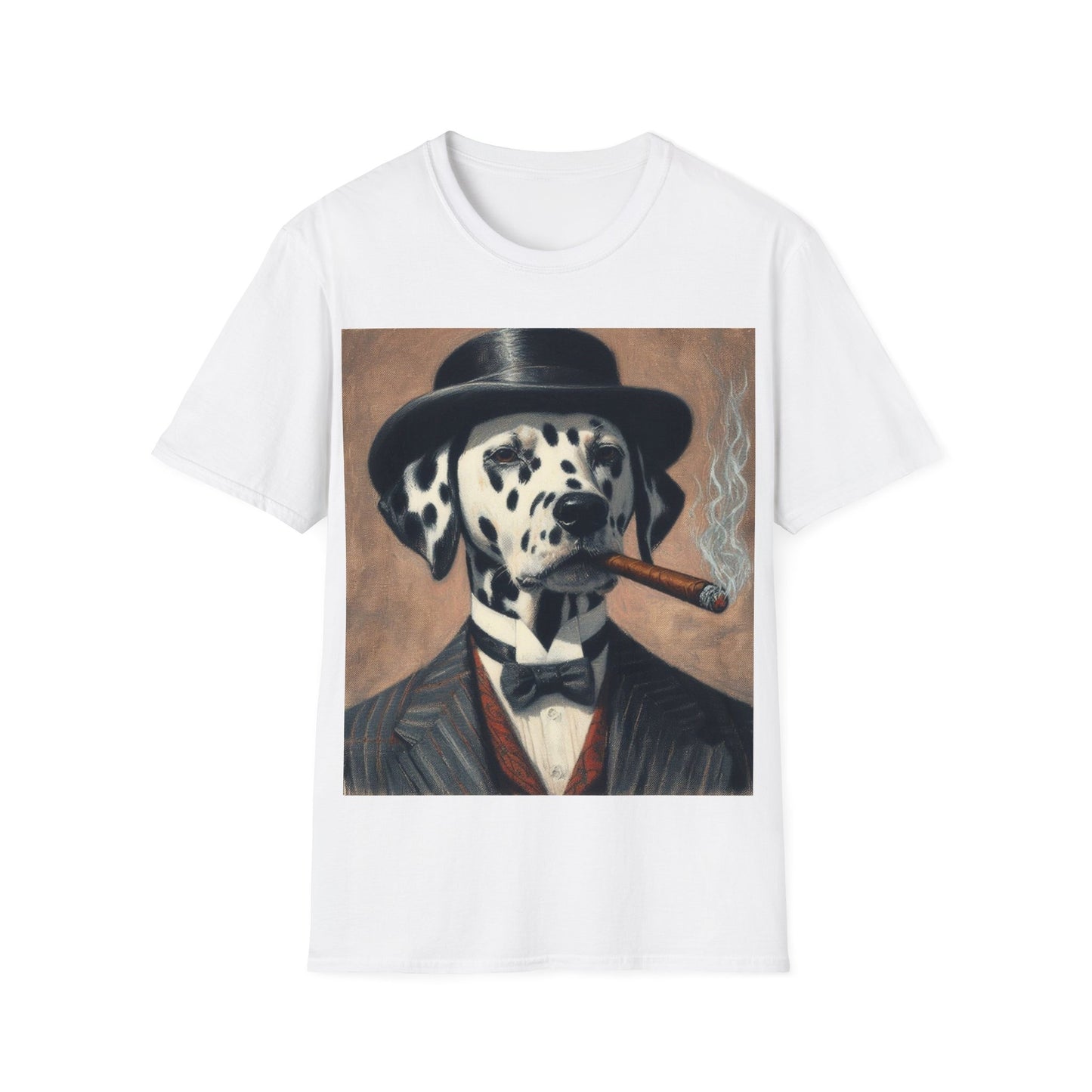 Classy Smoking Dalmatian T-Shirt