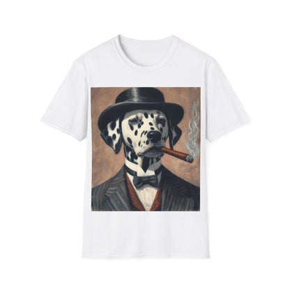 Classy Smoking Dalmatian T-Shirt