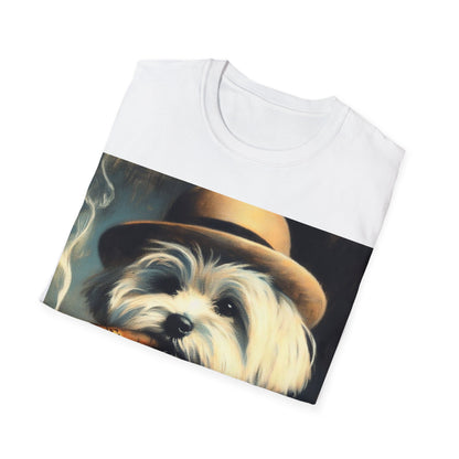 Classy Smoking Maltese T-Shirt