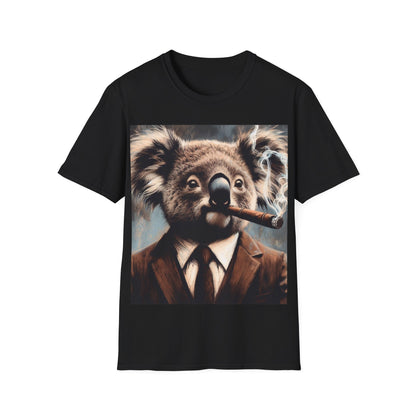 Classy Smoking Koala T-Shirt