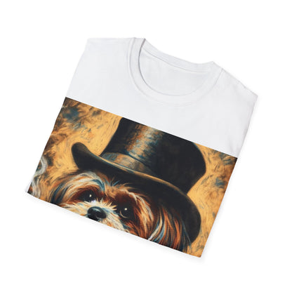 Classy Smoking Shih Tzu Dog T-Shirt