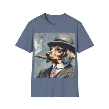 Classy Smoking Dachshund T-Shirt