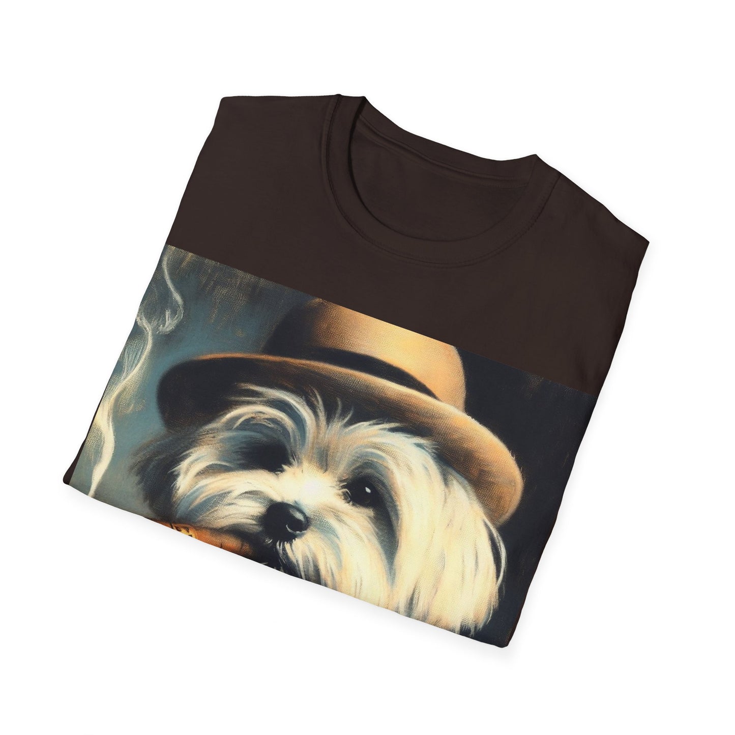 Classy Smoking Maltese T-Shirt