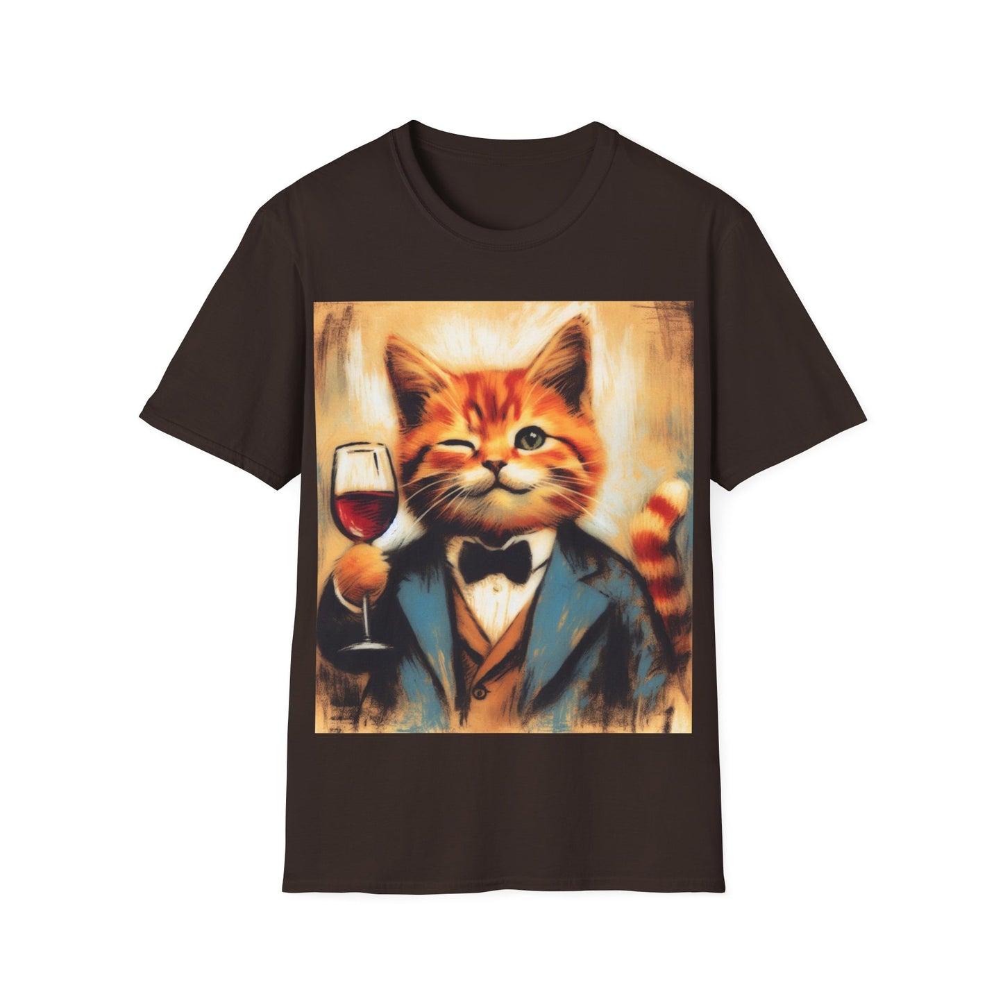 Classy Toasting Cat T-Shirt