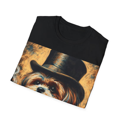 Classy Smoking Shih Tzu Dog T-Shirt