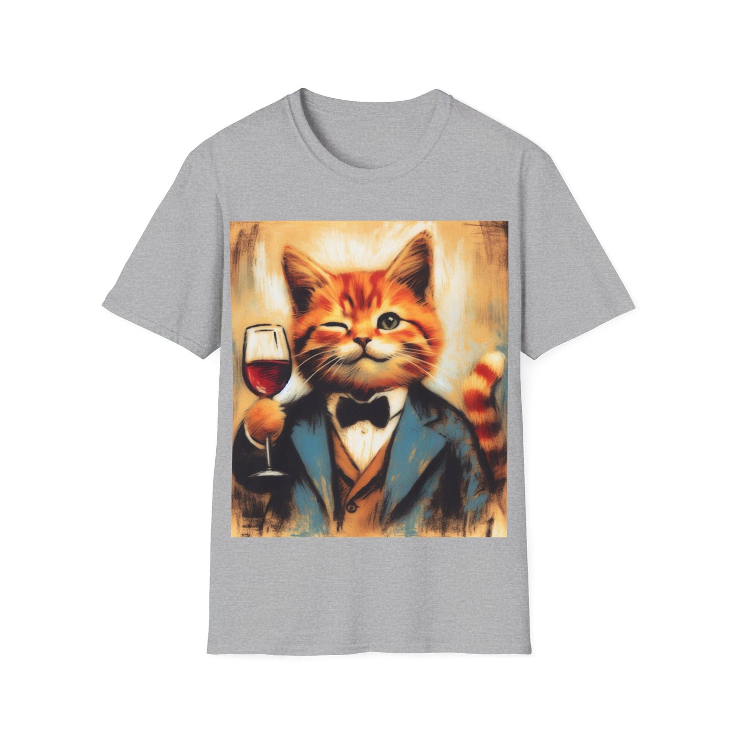 Classy Toasting Cat T-Shirt