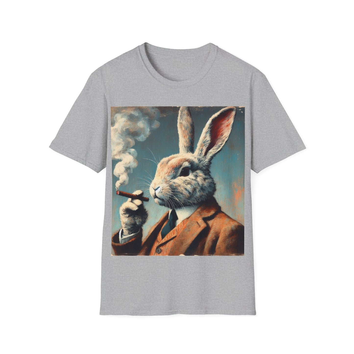 Classy Smoking Rabbit T-Shirt