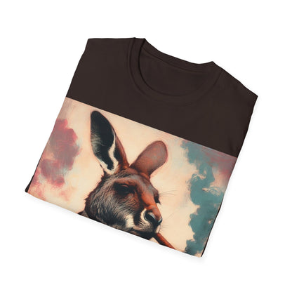 Classy Smoking Kangaroo T-Shirt