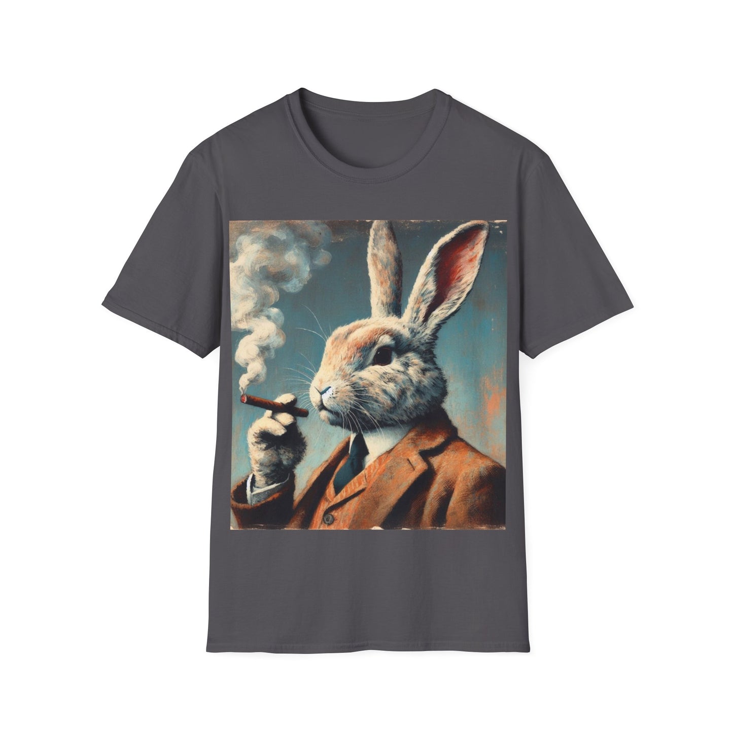 Classy Smoking Rabbit T-Shirt