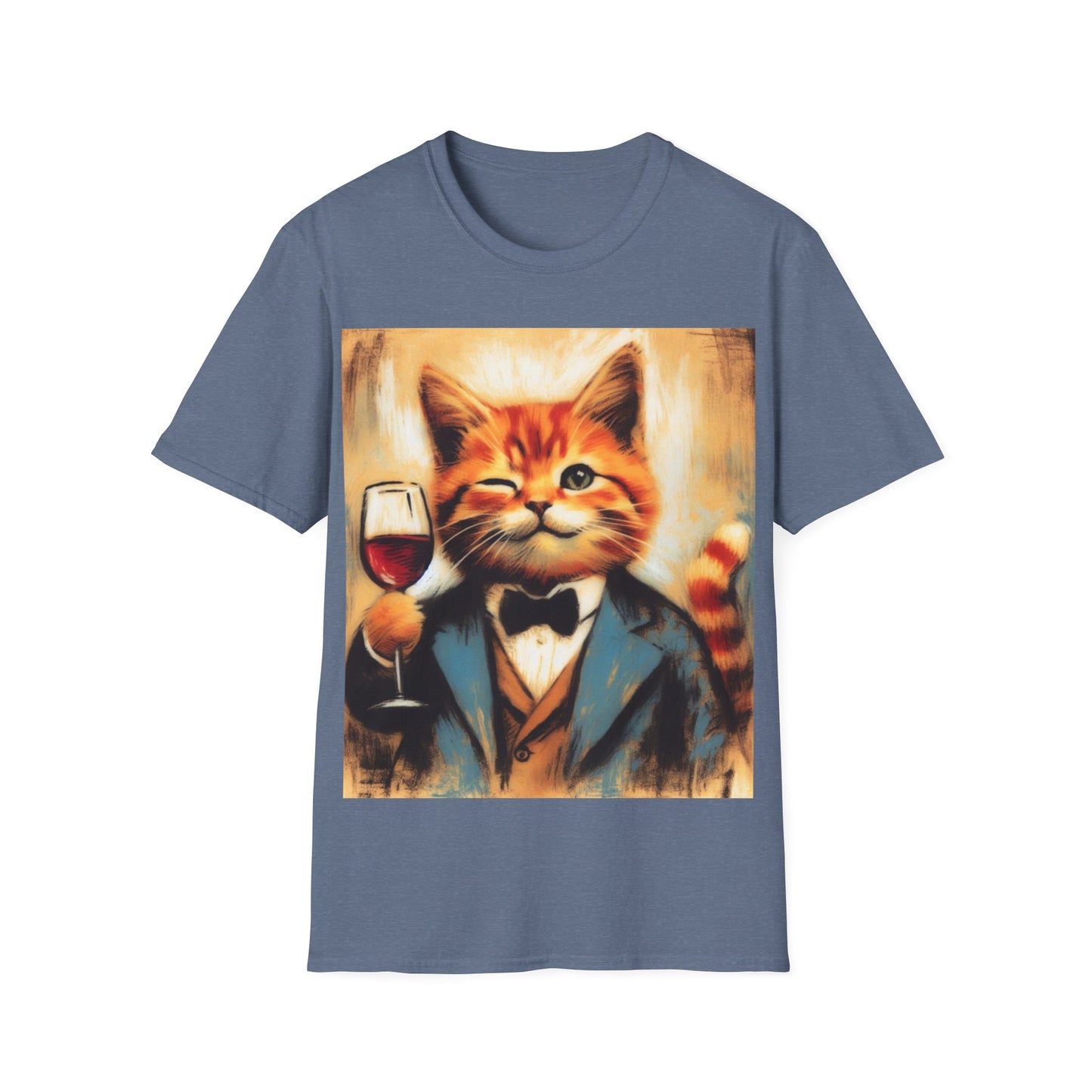 Classy Toasting Cat T-Shirt