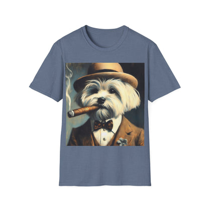 Classy Smoking Maltese T-Shirt