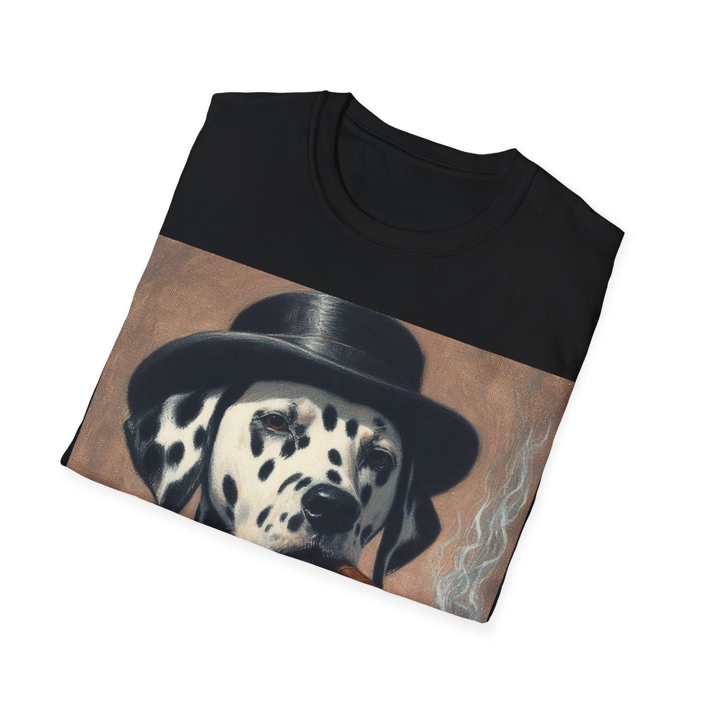 Classy Smoking Dalmatian T-Shirt