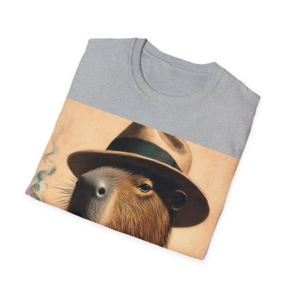 Classy Smoking Capybara T-Shirt