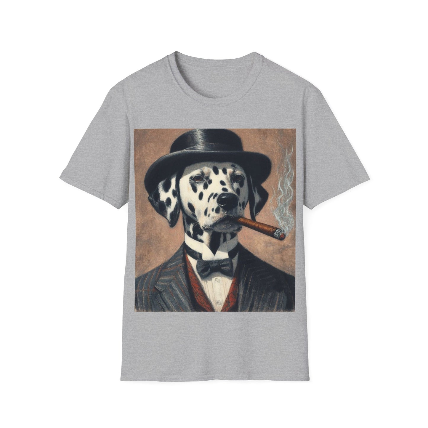 Classy Smoking Dalmatian T-Shirt