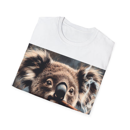 Classy Smoking Koala T-Shirt