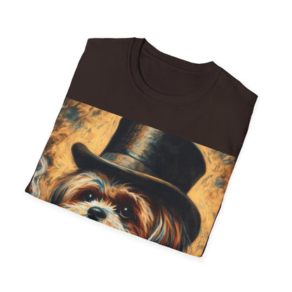 Classy Smoking Shih Tzu Dog T-Shirt