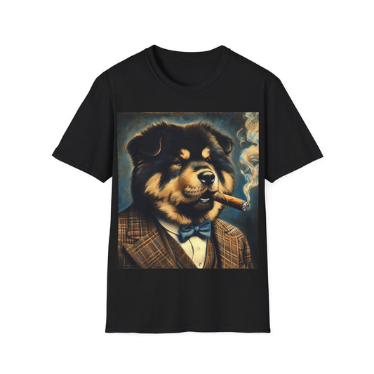 Classy Smoking Chow Chow T-Shirt