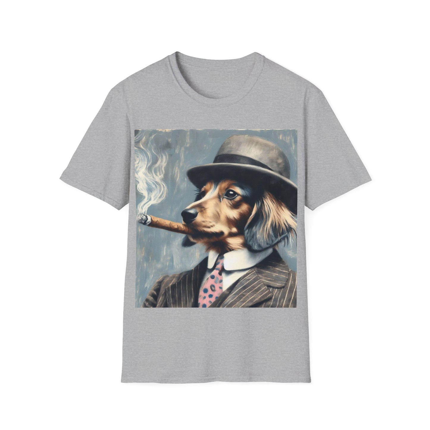 Classy Smoking Dachshund T-Shirt