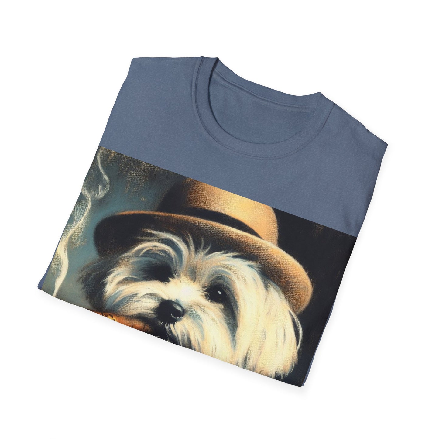 Classy Smoking Maltese T-Shirt