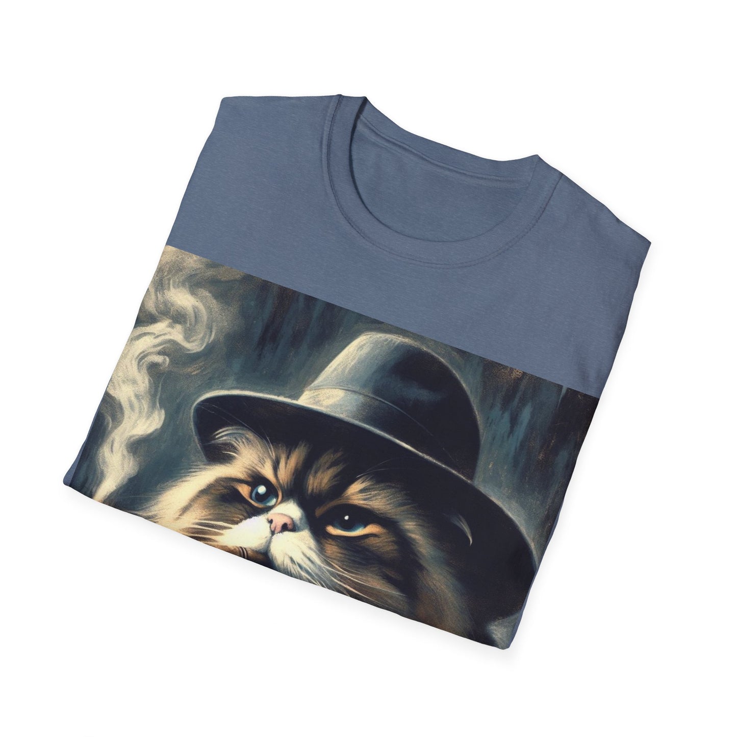 Classy Smoking Ragdoll Cat T-Shirt