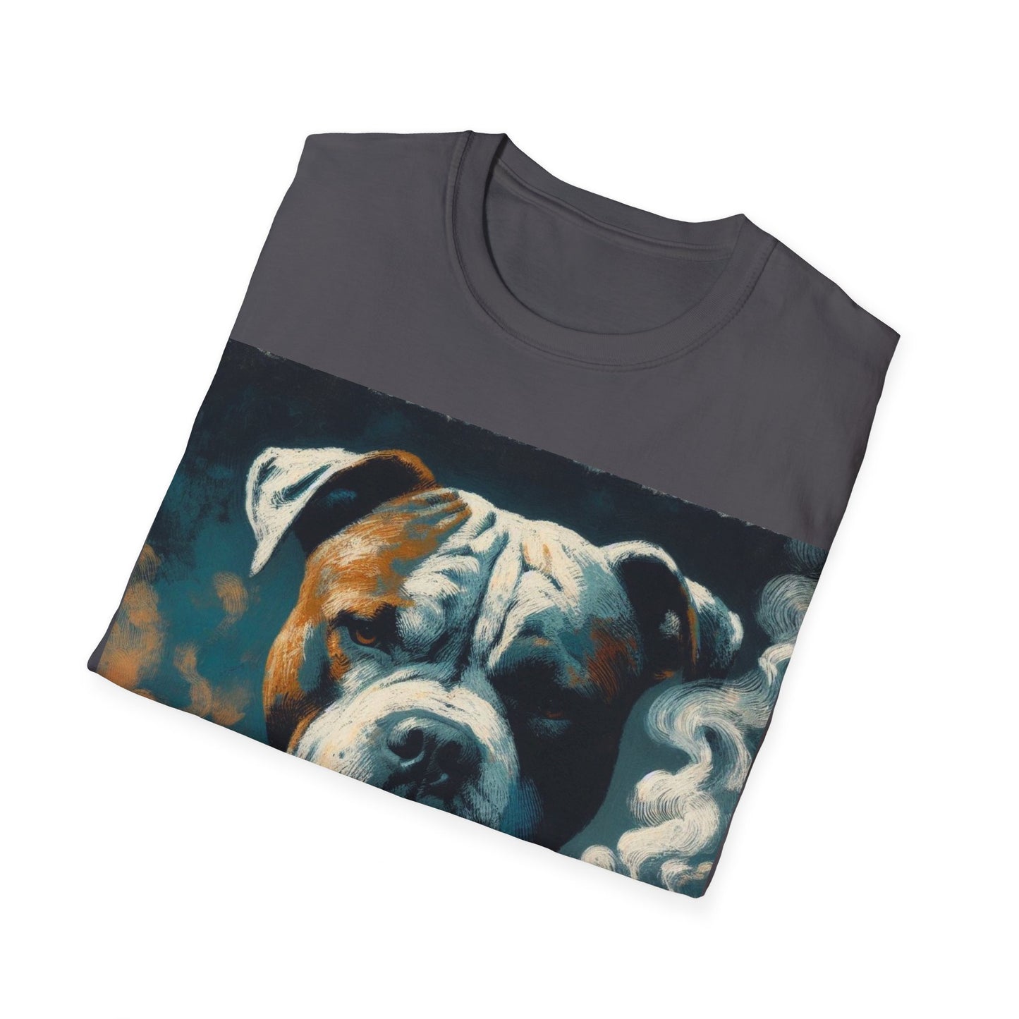 Classy Smoking Pitbull T-Shirt