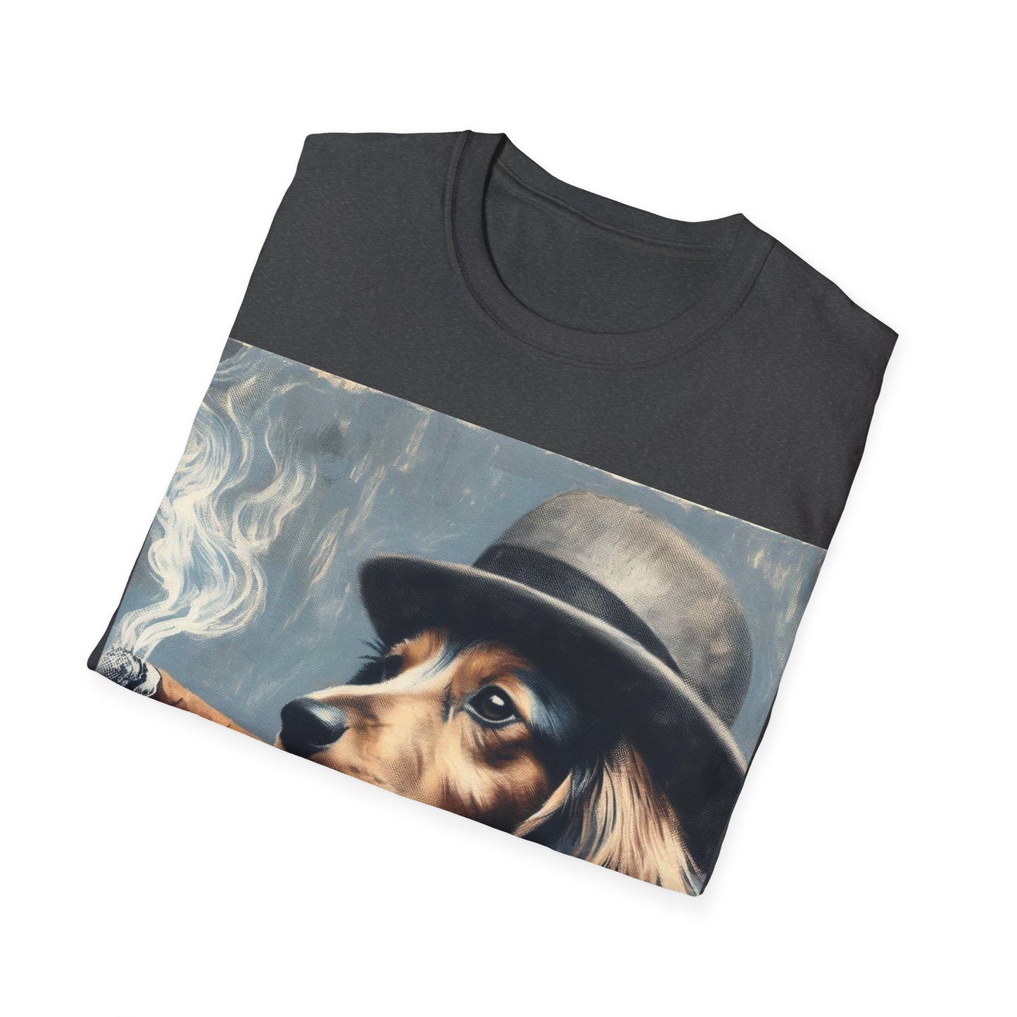 Classy Smoking Dachshund T-Shirt