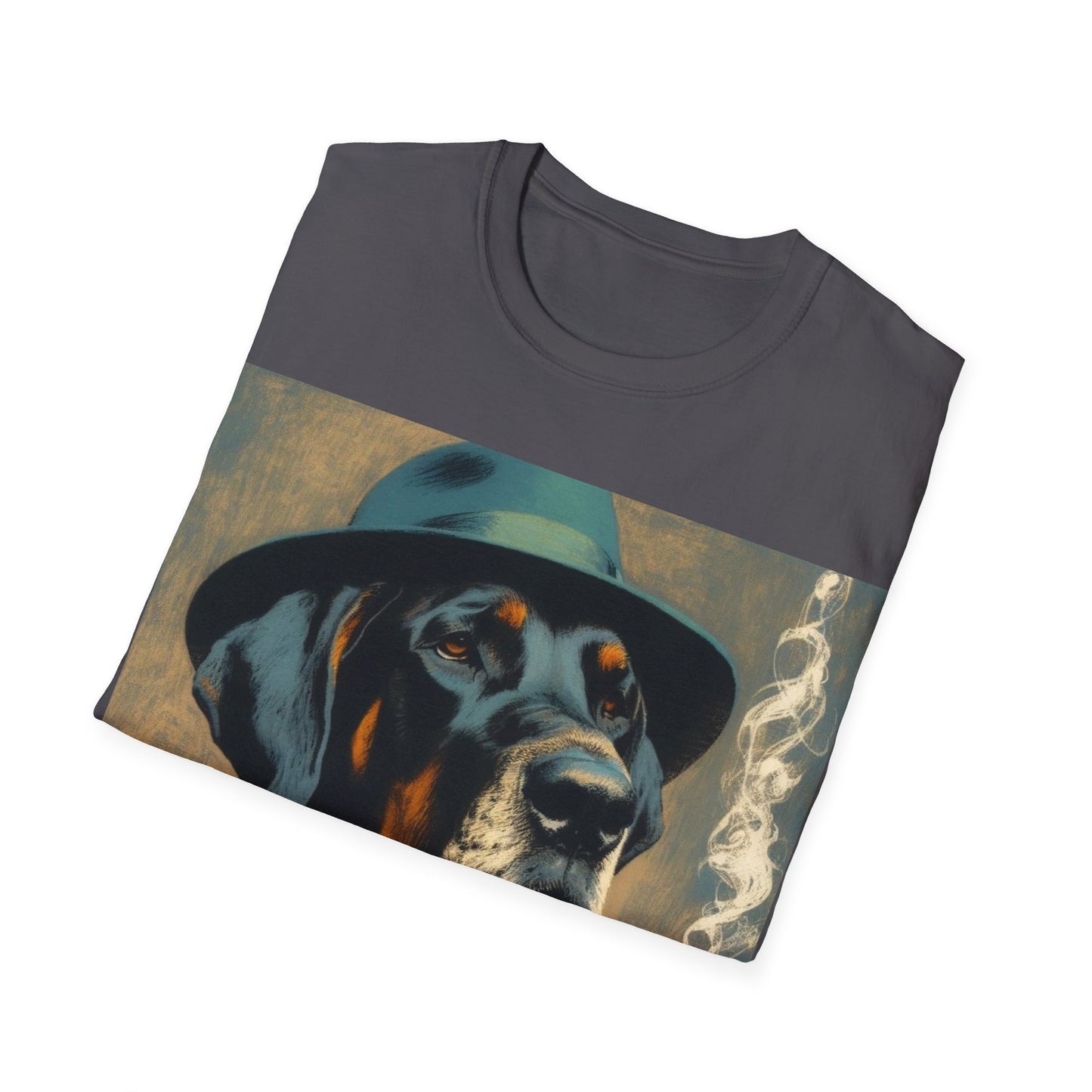 Classy Smoking Great Dane Dog T-Shirt