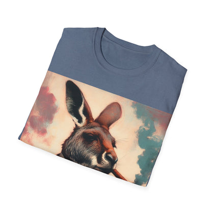 Classy Smoking Kangaroo T-Shirt