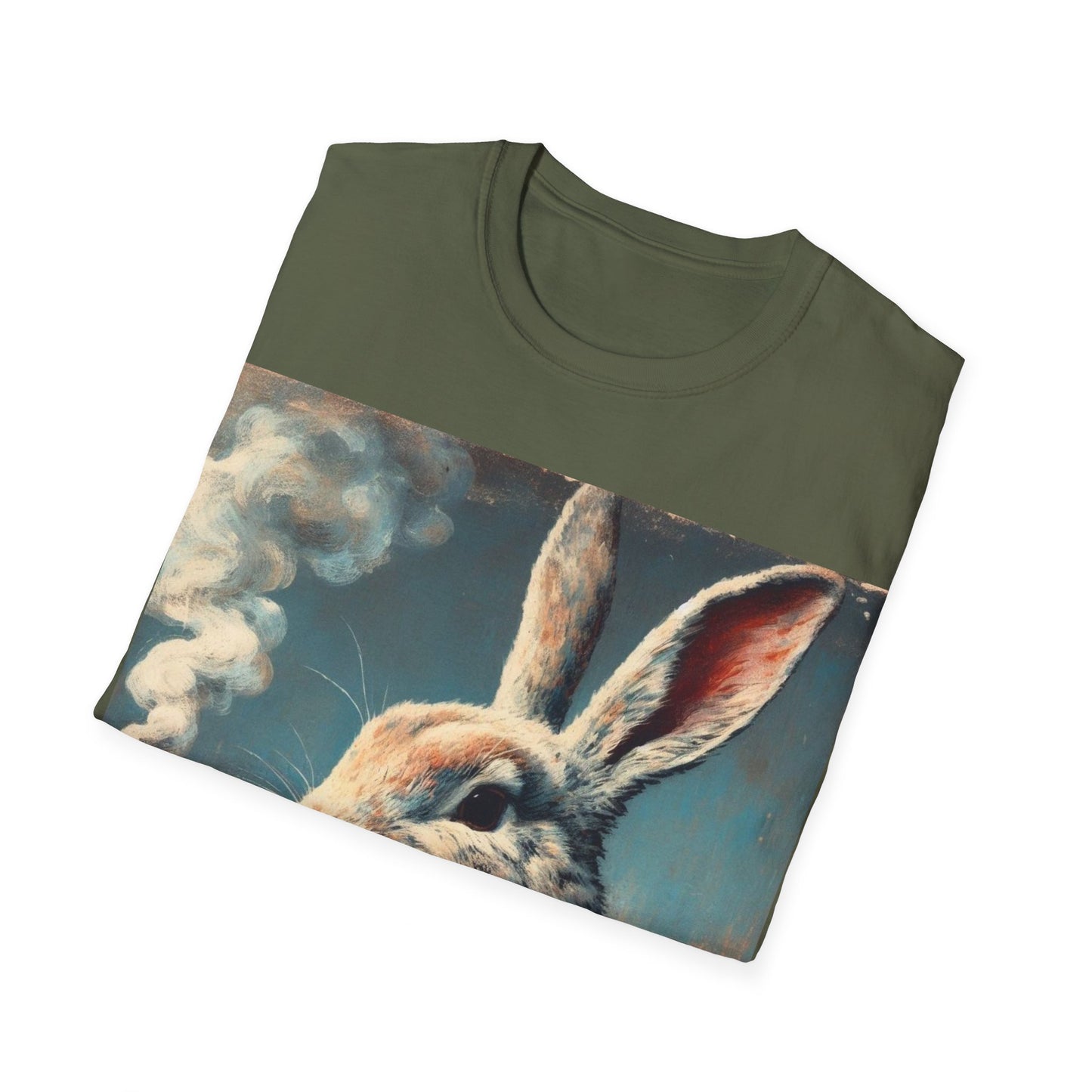 Classy Smoking Rabbit T-Shirt