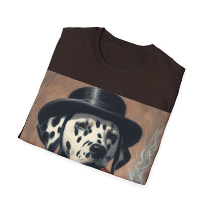 Classy Smoking Dalmatian T-Shirt