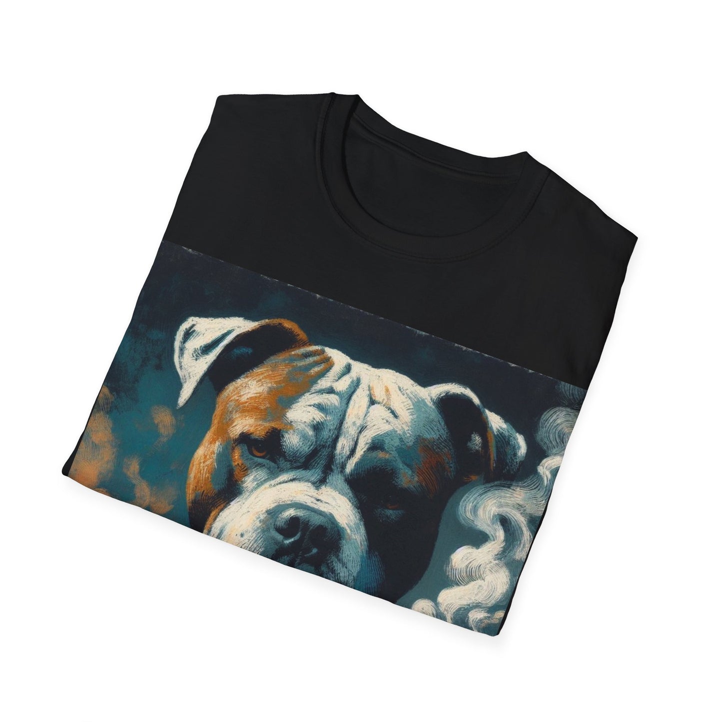 Classy Smoking Pitbull T-Shirt