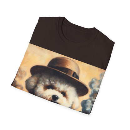 Classy Smoking Bichon Frisé T-Shirt