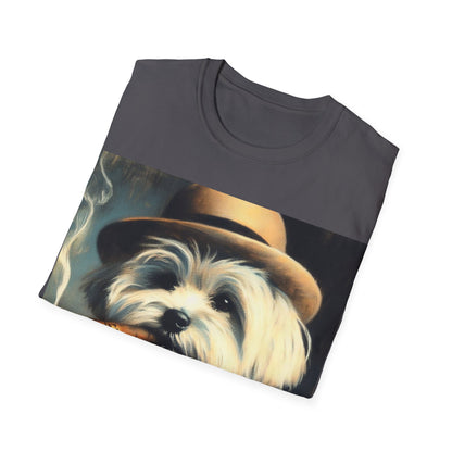 Classy Smoking Maltese T-Shirt