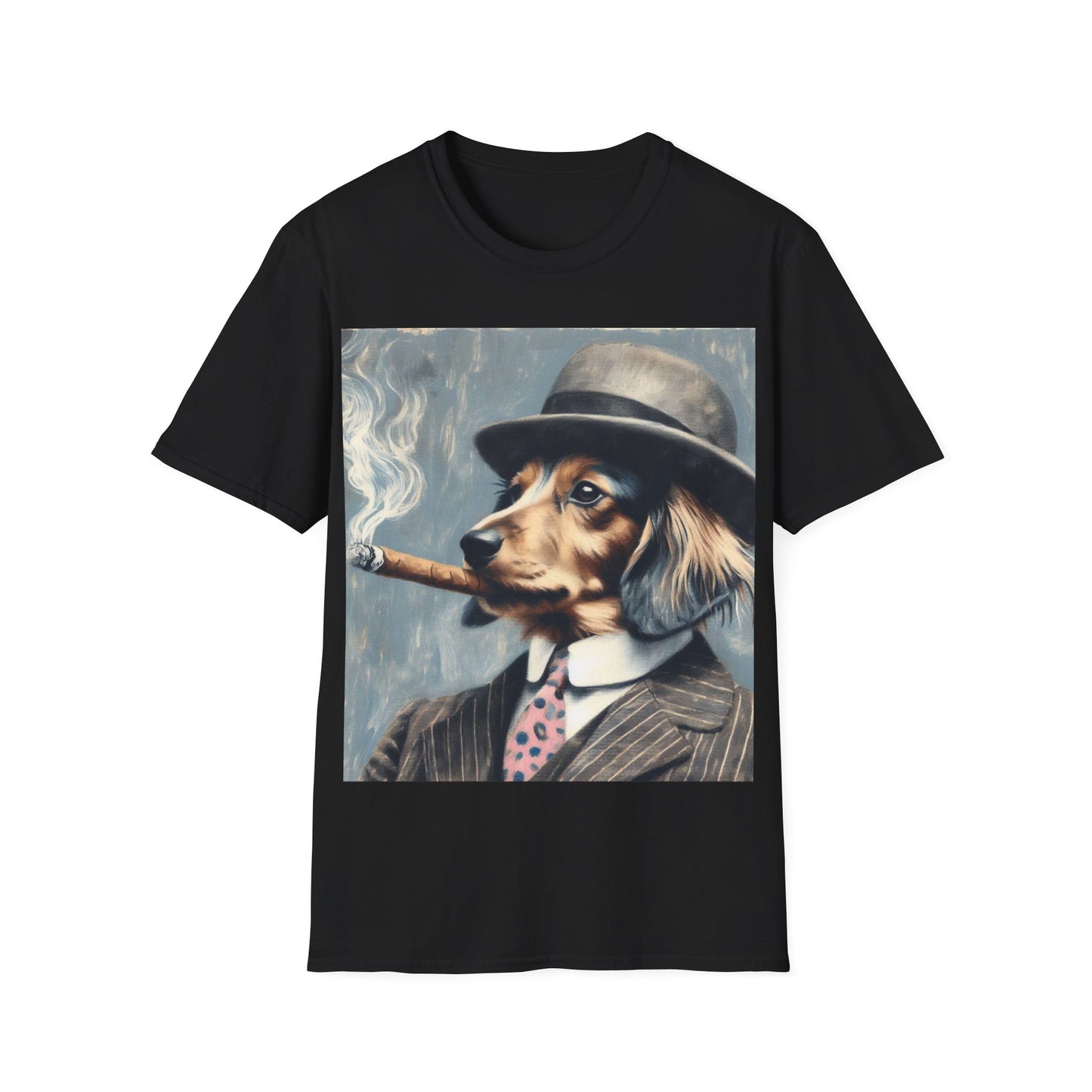 Classy Smoking Dachshund T-Shirt