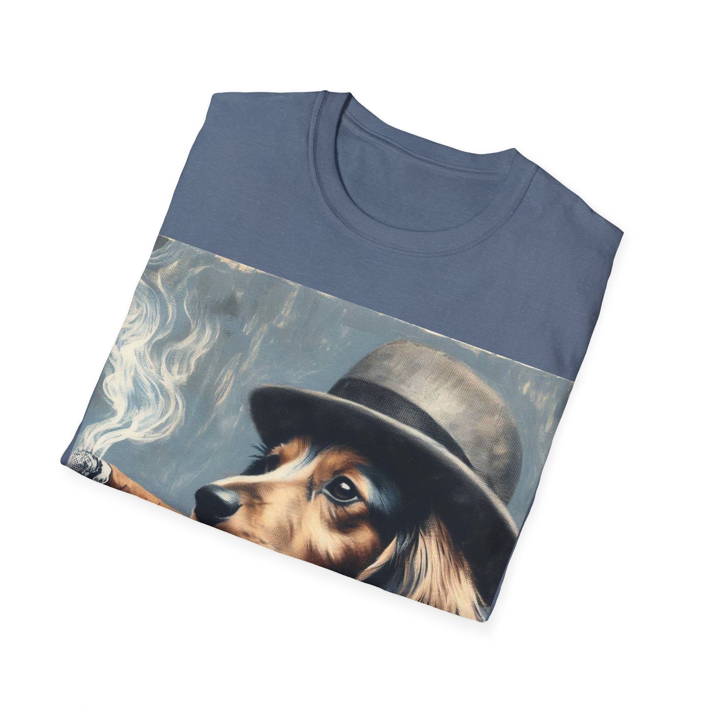 Classy Smoking Dachshund T-Shirt