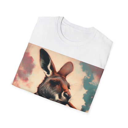 Classy Smoking Kangaroo T-Shirt