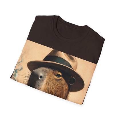 Classy Smoking Capybara T-Shirt