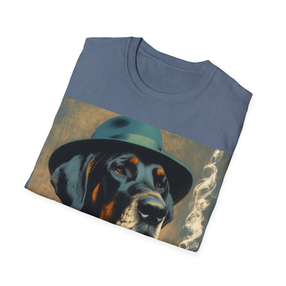 Classy Smoking Great Dane Dog T-Shirt