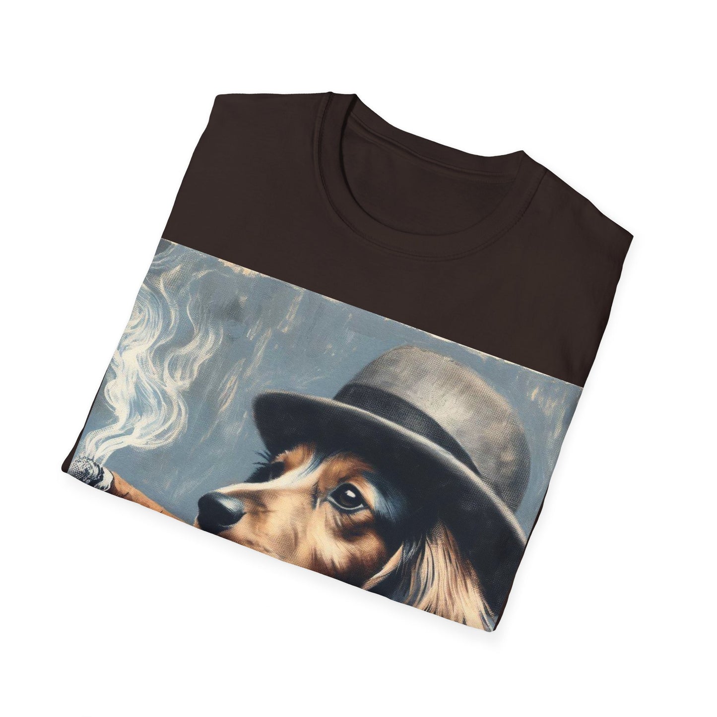 Classy Smoking Dachshund T-Shirt